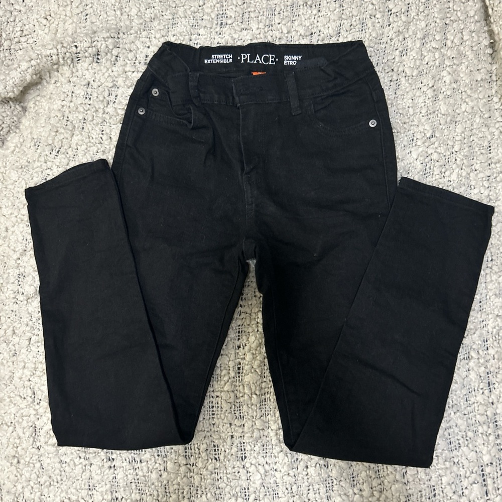 Place Black Skinny Jeans Sleek Design